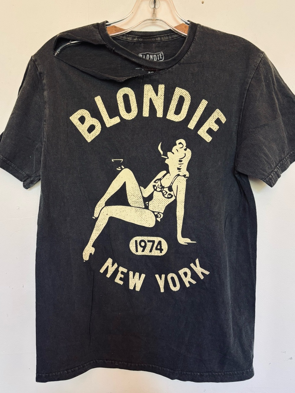 Blondie New York 1974 Destroyed T Shirt